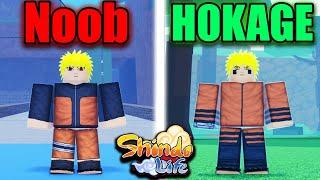 Shindo Life From Noob To Hokage In One Video...