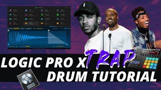 PERFECT way to make HipHop/TRAP drums in Logic Pro X (10.5 UPDATE) | Drum Machine Designer Tutorial