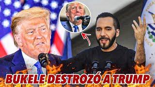 El Discurso de Bukele que DESTROZA a TRUMP por TRAICIONARLO “COMETIÓ UN GRAN ERROR”