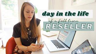 Day in the Life of a Full Time Reseller on Poshmark & eBay