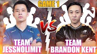Team Jess No Limit VS Team Brandon Kent (Match 1) - Mobile Legends