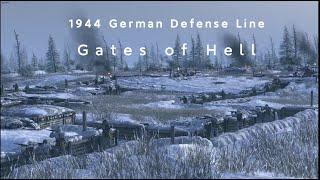 Gates of Hell Cinematic Battle: German Defense Line