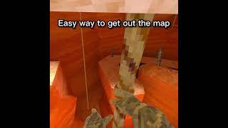 How to get out the map in Canyons  #vr #gorillatagfun #gorillatag #youtube #gorillatagvr