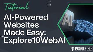 AI-Powered Websites Made Easy: Explore 10Web AI | AI | 10Web | Website Builder | Make A website