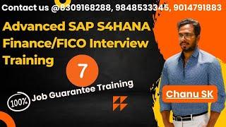 Advanced SAP S4HANA Finance Interview Training -7: SAP FICO Interview Preparation