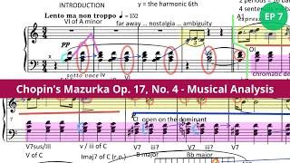 The Art of Chromatic Ornamentation in Chopin’s Mazurka Op. 17, No. 4 | EP 7