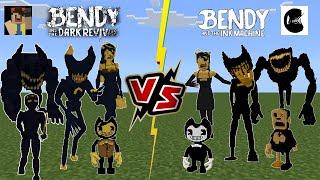 Bendy Dark Revival Addon [Superblookin] VS Bendy and the Ink Machine [BATIM]