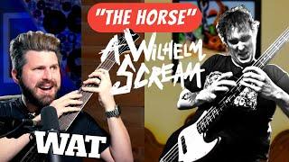 First Time Hearing A WILHELM SCREAM! Bass Teacher REACTS to “The Horse” - CRAZY Bass Playing!