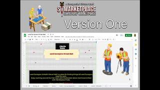 Smarketplace Version 1 - Virtual Mall for Surveyors from a Spreadsheet
