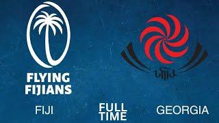 Fiji Vs Georgia (Full Game -Georgian commentary)