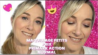 Maquillage avec les produits de la  marque W7 acheté chez NORMAL, MAX AND MORE, ACTION et PRIMARK 