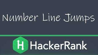 HackerRank Number Line Jumps Çözümü | Python