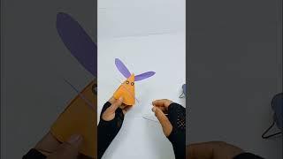 Haw to make origami paper mouse #shorts #short #shortsviral #youtubeshorts #shortvideo