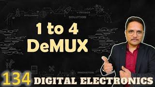 1 to 4 Demultiplexer Explained: Working, Truth Table, Boolean Expression, Circuit and Designing