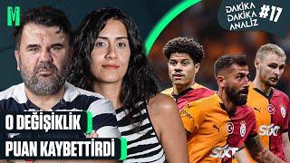 O DEĞİŞİKLİK PUAN KAYBETTİRDİ I GALATASARAY 3-3 KASIMPAŞA I DAKİKA DAKİKA ANALİZ #17