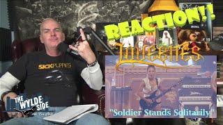 LOVEBITES "SOLDIER STANDS SOLITARILY" Old Rock Radio DJ REACTS!!