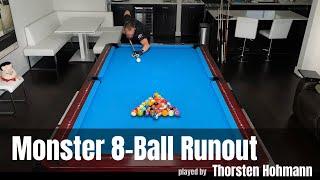 Monster 8-Ball Break & Run with 37 Balls