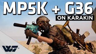 MP5K+G36C ON KARAKIN - This combo works! - PUBG