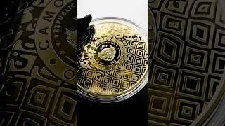  Introducing the "Camouflage of Nature" 5 Oz Gold Plated Silver Coin 2023