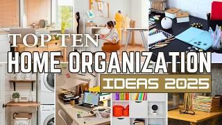 Top 10 Home Organization Ideas for 2025 | Home Decor Ideas 2025