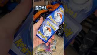 FAKE vs REAL: Pokémon Paldean Fates #1 - I didn't expect that!  #pokemon #pokemoncards