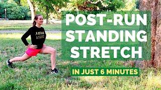 POST-RUN Stretches for Runners - 6 Min Yoga – Standing Post Run Stretches