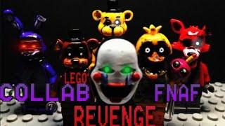 Lego Five Night At Freddy's "Revenge" song animation collab FNAF