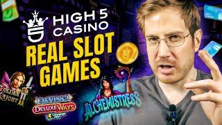 Play The Best Slot Games at High 5 Casino in the USA LEGALLY with $5 FREE #legal #sweepstakes