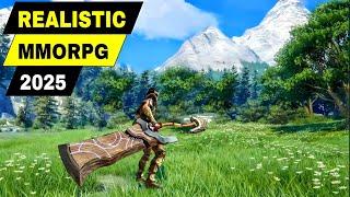 Top 10  REALISTIC MMORPG 2025 Games for Android & iOS (NOT ANIME)