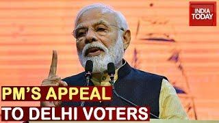 Delhi Polls 2020: PM Modi Urges Youth To Vote In Numbers