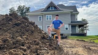 Restoring A $7,000 Mansion: Digging The Basement Floor