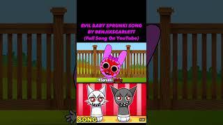 Evil Sprunki Baby Song Animated Music Video (Incredibox Sprunki)