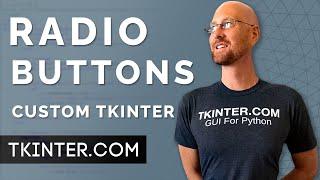 Radio Buttons in CustomTkinter - Tkinter CustomTkinter 7