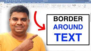 How To Put Border Around Text In Word (Microsoft)