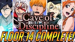 CAVE OF DISCIPLINE FLOOR 14 COMPLETE! Bleach Brave Souls!