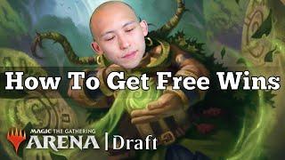 How To Get Free Wins | Baldur's Gate Alchemy Draft | MTG Arena