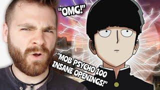 THIS ANIME IS FLAWLESS!!! | MOB PSYCHO 100 OPENINGS (1-3) | New Anime Fan | REACTION!