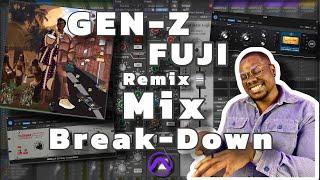 Gen-Z Fuji Remix Mix Breakdown | Pro Tools