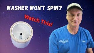 How to Diagnose and Fix a Washing Machine Not Spinning: Cracked Spin Basket Base Repair