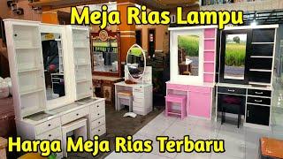 MEJA RIAS Minimalis Lampu Dan Harga Meja Rias !! Meja Rias Minimalis Sliding || Rian MEBEL