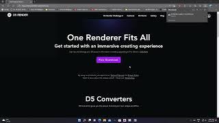 How to download d5 render free in official method | how to download and install d5 render