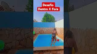 "Desafio Divertido: Dentro ou Fora da Piscina? "  #brincadeiras #piscina #desafio