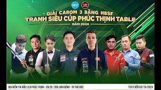 [TV] Trần Thanh Lực vs Ng. Trần Thanh Tự - BÁN KẾT | Giải Billiards 3C Siêu Cúp Phúc Thịnh II - 2024