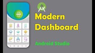 Android UI Design Mobile dashboard UI Tutorial | Best App material design android studio - No 10