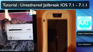 Tutorial : Untethered Jailbreak IOS 7.1 - 7.1.2