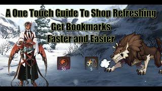 One Touch Shop Refreshing - Make bookmarks acquisition easier and faster