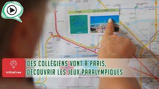  ‍  Des collégiens vont à Paris, découvrir les Jeux Paralympiques