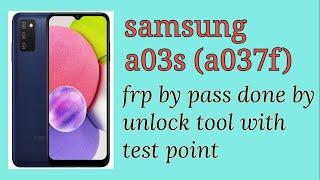 samsung a03s {a037f} frp by pass one click || samsung a03 frp reset with test point unlock tool