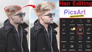 How To Change Hair Style Editing in Picsart Telugu