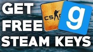 How To Get FREE Steam Keys Instantly (Fast And Easy) 2016